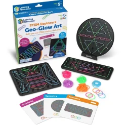Geoboard - Tee muotoja kuminauhoilla