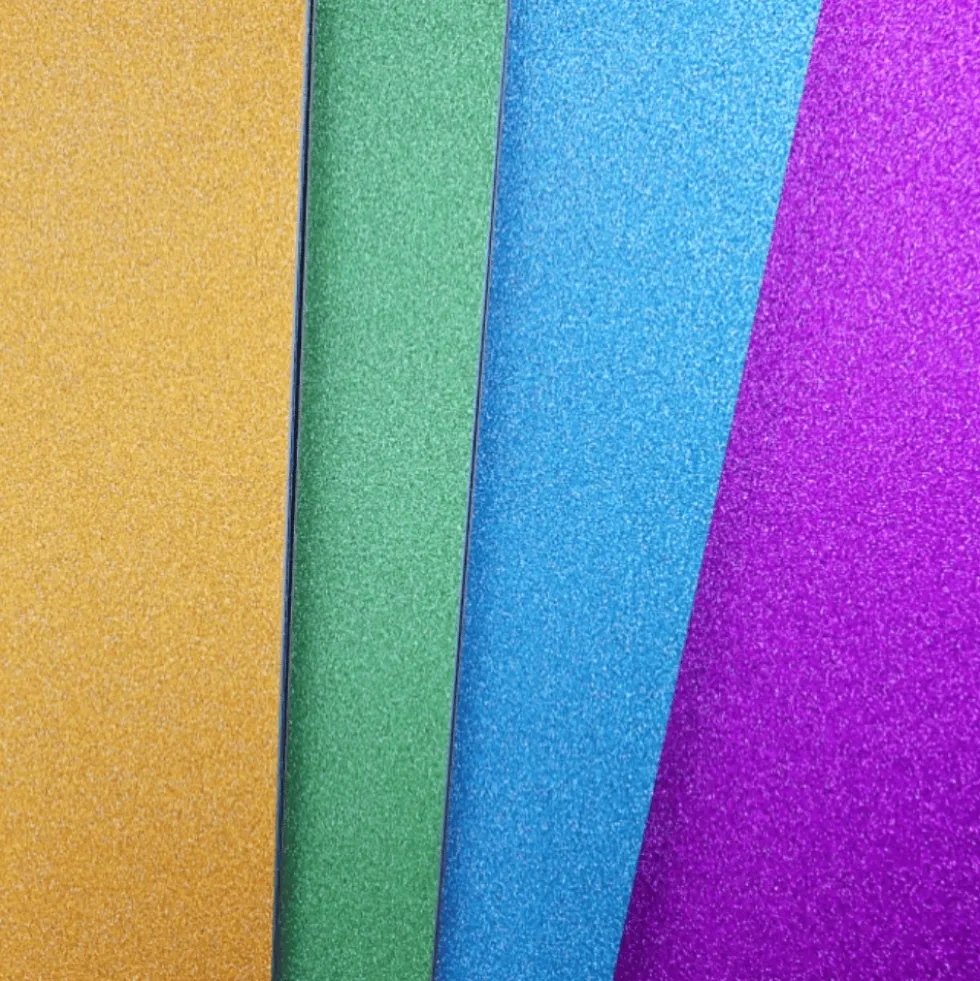 Glitterpaperi A4 - 10 arkkia