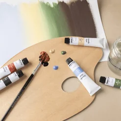 Gouache-maali 20 ml. - Luonnonvärit, 6 kpl