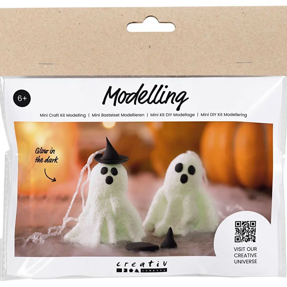 Halloween-askartelusetti - Haamut