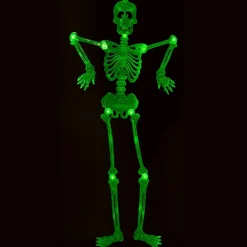 Halloween-koriste - Luuranko (hohtava), 90 cm