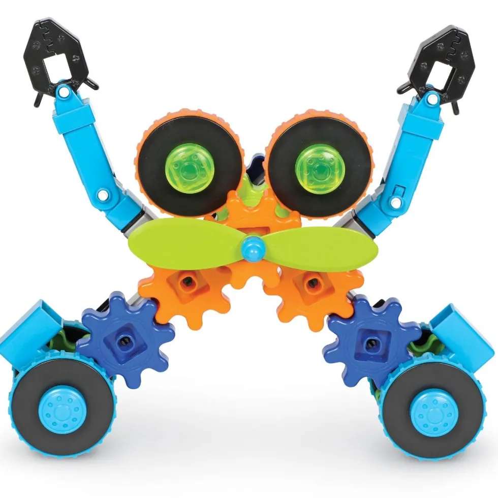 Hammaspyörä-rakennussetti - Liikkuvat robotit
