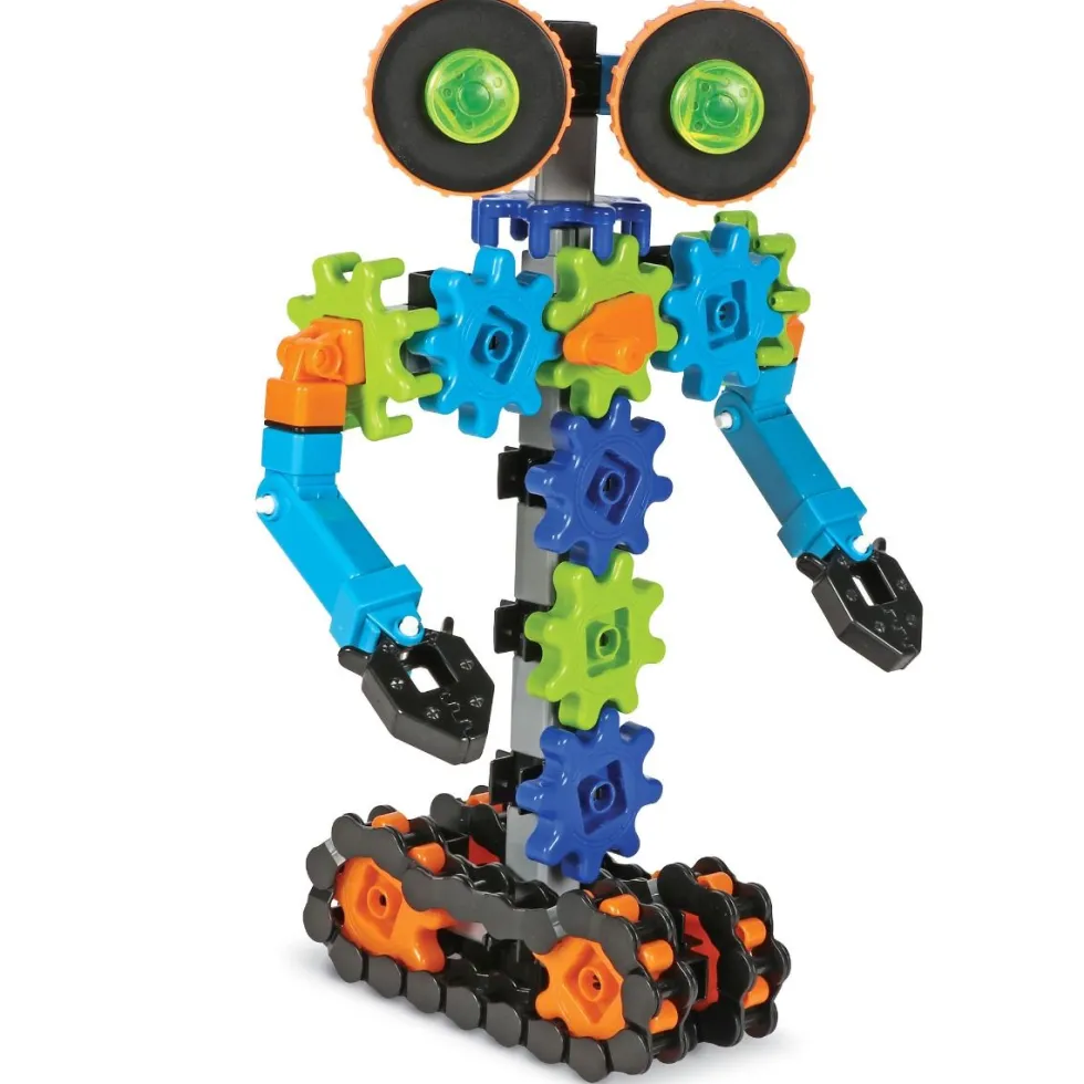 Hammaspyörä-rakennussetti - Liikkuvat robotit