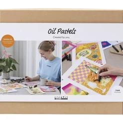 Harjoittelusetti – Öljypastellit