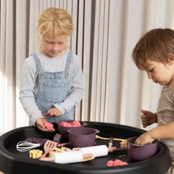 Hexacle®-leikkipöytä jalustalla – Suuri – Musta