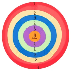 Hook'N'Loop-maalitaulusetti hulavanteeseen Ø75 cm