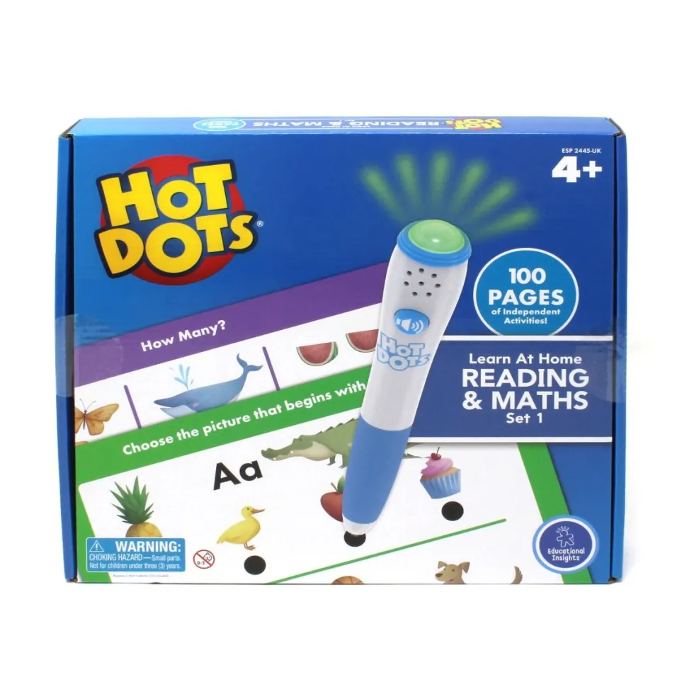 Hot Dots® - Aloitussarja, 4+ vuotta (englanti)