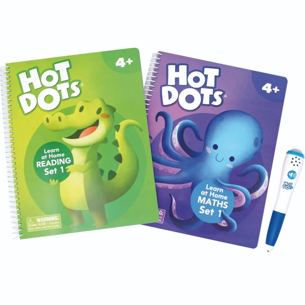 Hot Dots® - Aloitussarja, 4+ vuotta (englanti)