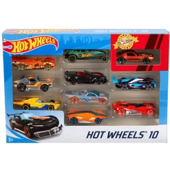 Hot Wheels -autot, lajitelma, 10 kpl