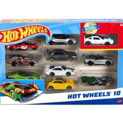 Hot Wheels -autot, lajitelma, 10 kpl