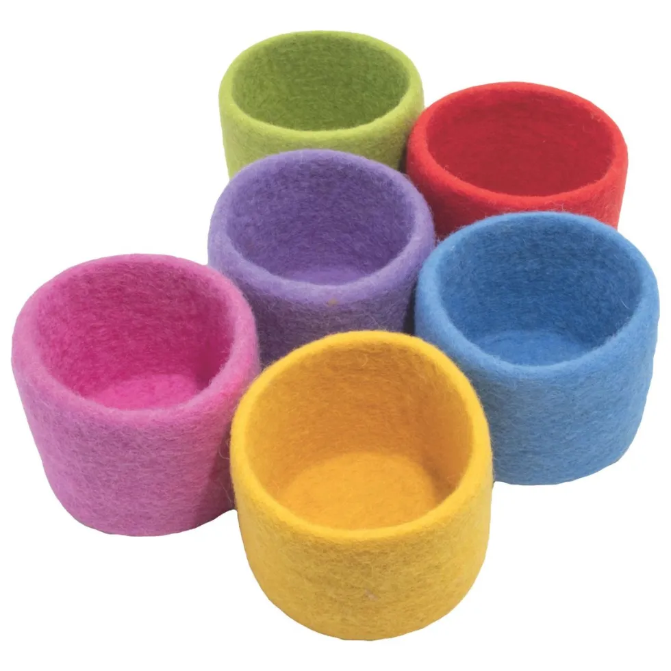Huopakupit Ø9 cm – 6 kpl