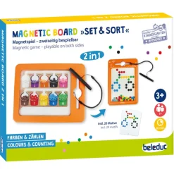 2-in-1 magneettitaulu – Värit & numerot