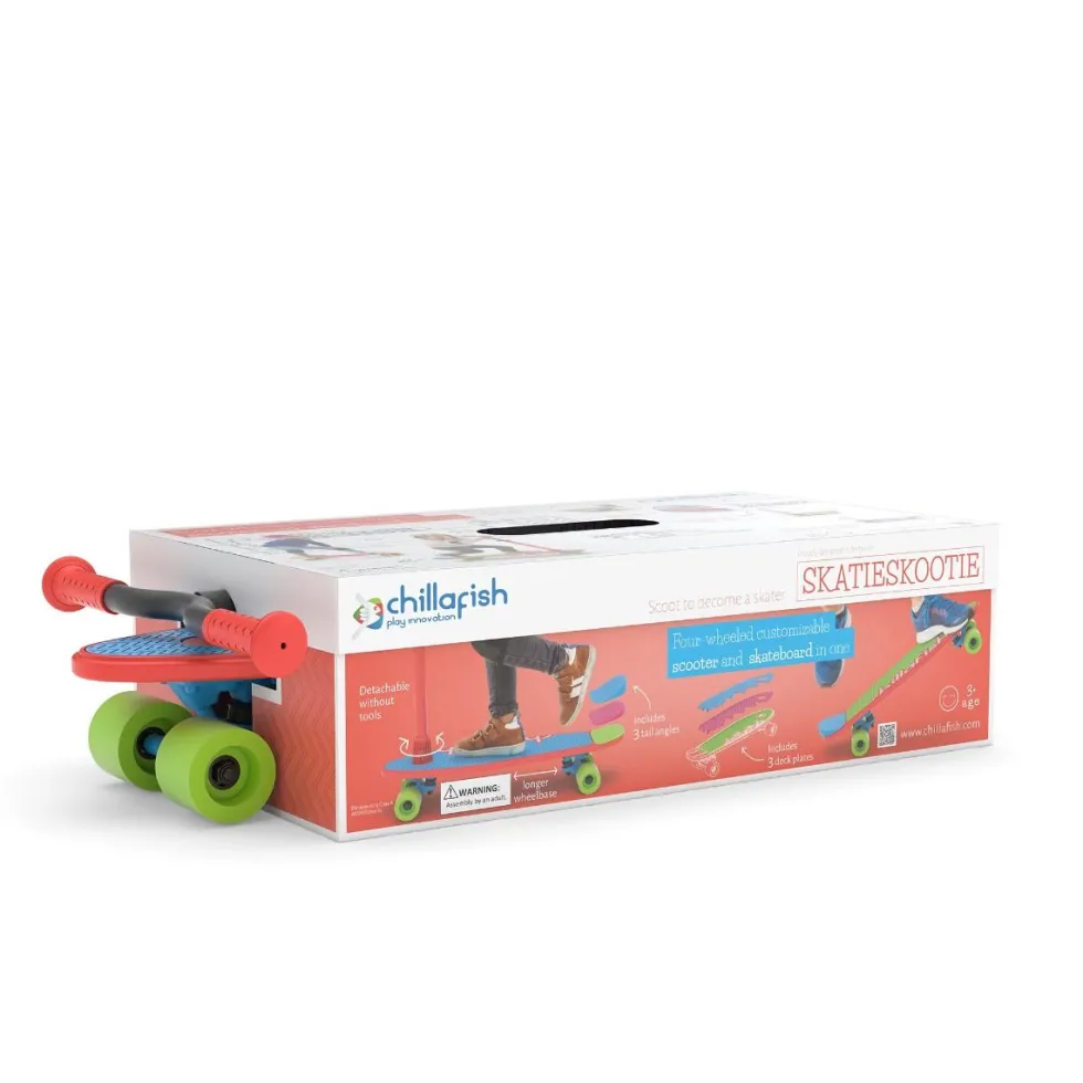 2-in-1 SkatieSkootie - Punainen