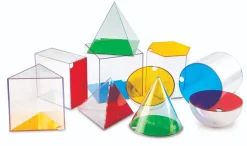 Isot geometriset muodot, 10 kpl