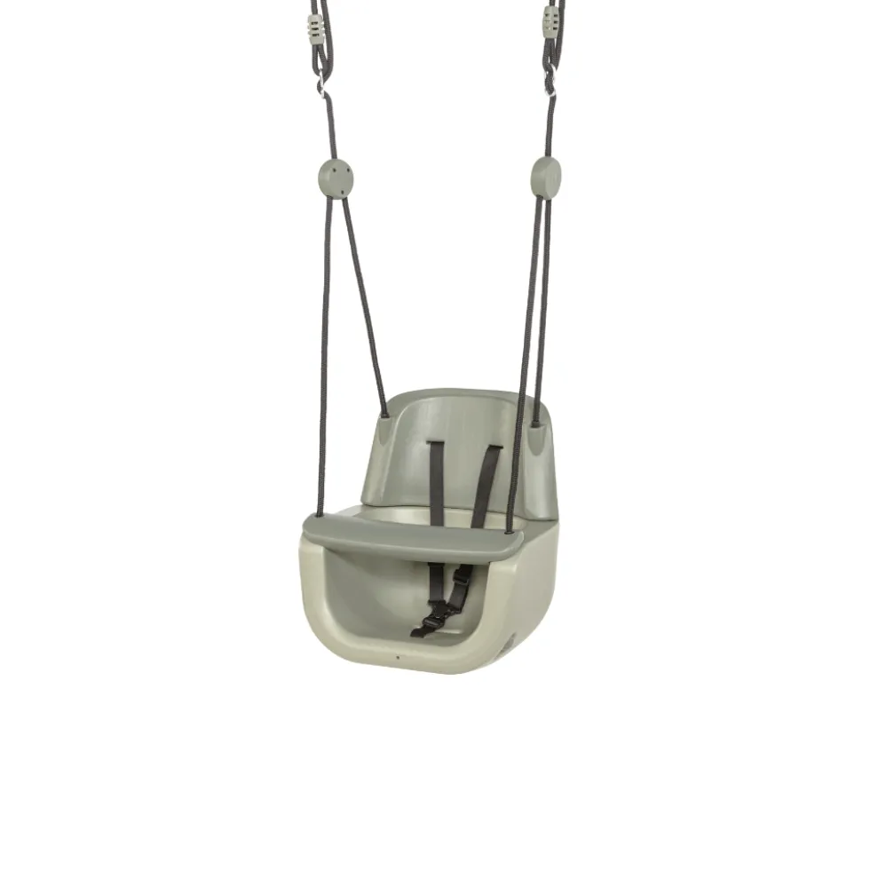 3-i-1 vauvakeinu - Salvianvihreä (musta köysi)
