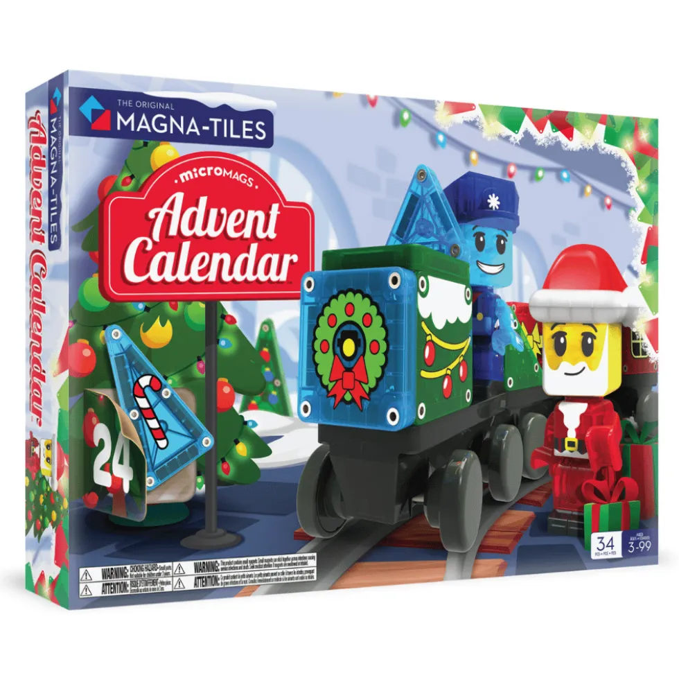 Joulukalenteri Magna-Tiles | microMAGS, 34 osaa
