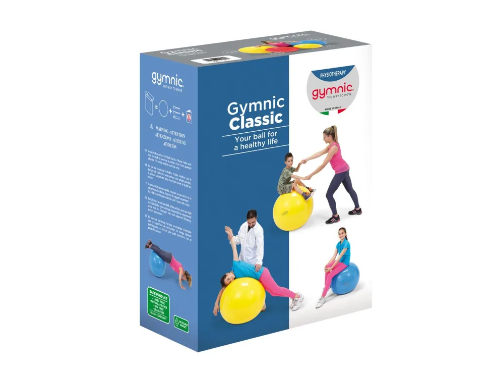 Jumppapallo - Keltainen, 75 cm