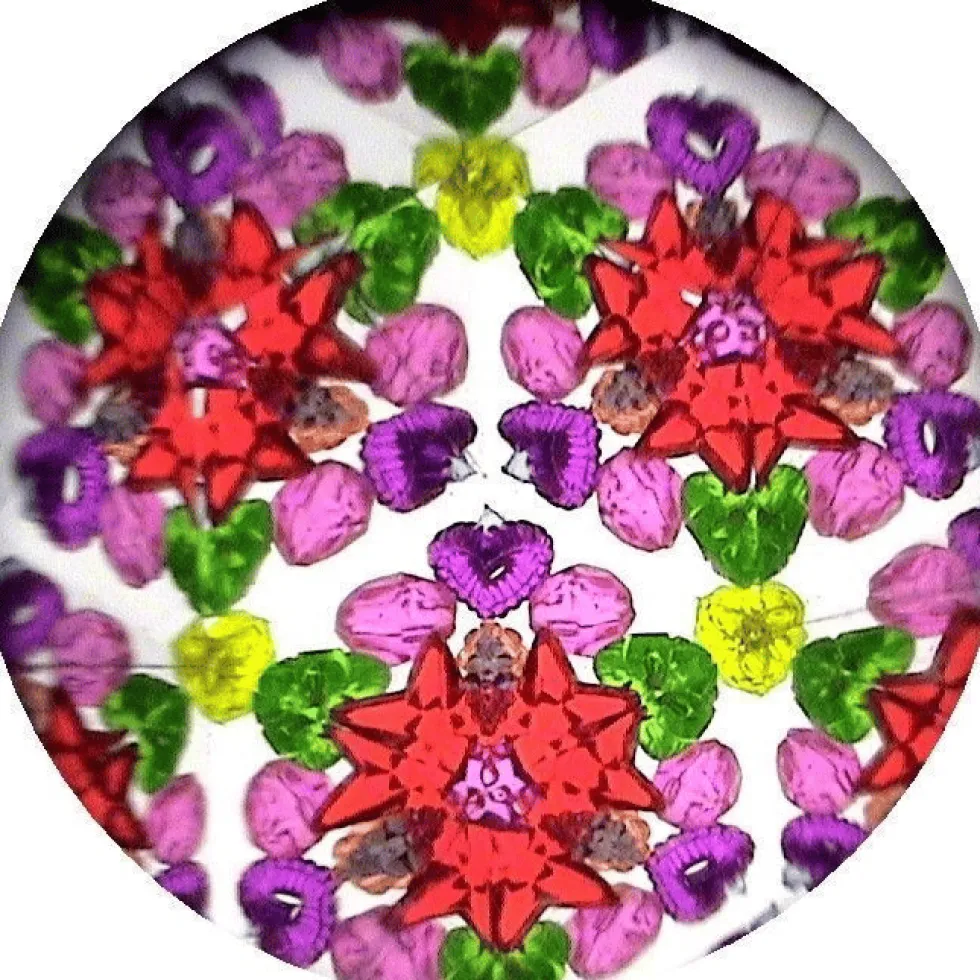 Kaleidoskooppi - Ø5,3 cm / P: 18,5 cm