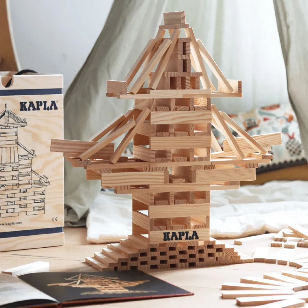 KAPLA bricks 280 puulaatikossa