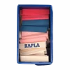 KAPLA bricks - Sini/Puna/Pinkki, 120 kpl