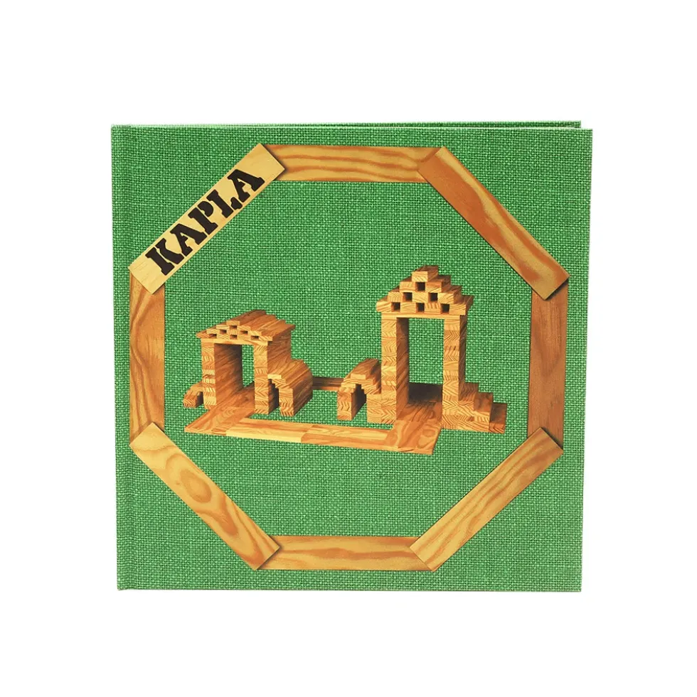 KAPLA inspiraatiokirja - Vihreä (Helppo)