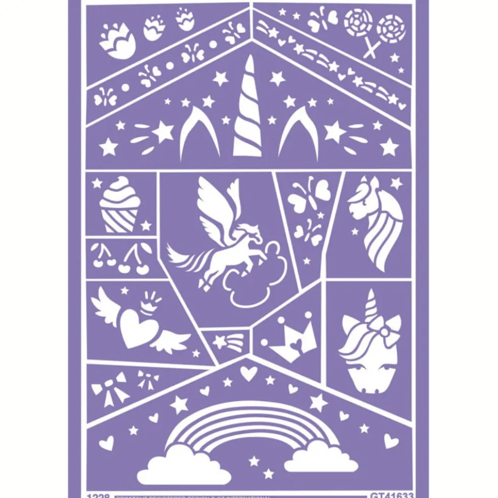 Kasvomaalisapluuna – Yksisarvinen