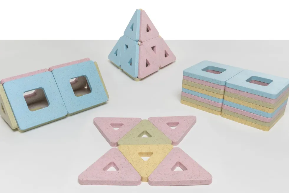 KinderMag Polydron | Aloittelijapaketti | 48 osaa