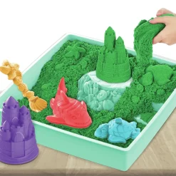 Kinetic Sand® - Hiekkalaatikko vihreä, 454 g