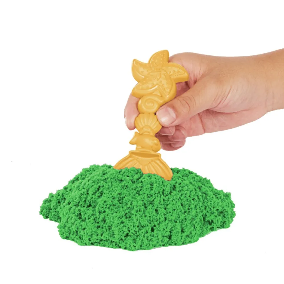 Kinetic Sand® - Hiekkalaatikko vihreä, 454 g