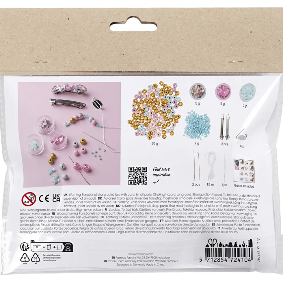 Korusetti mini - Glitter savi