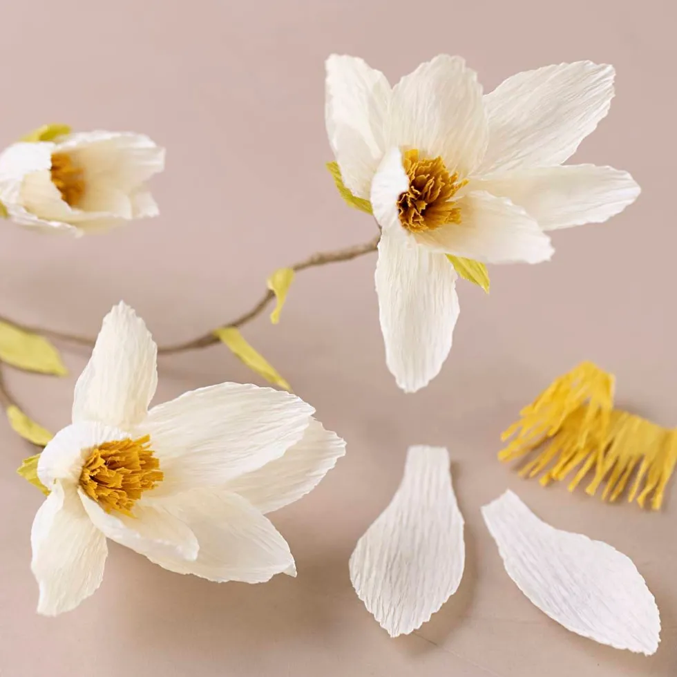 Kreppipaperi mini - Magnolia