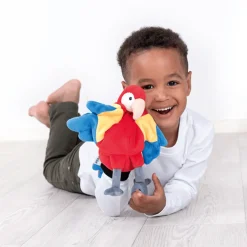 Käsinukke 25 cm - Papukaija