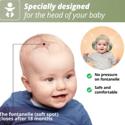 Kuulosuojaimet Muffy Baby 1-3 v. - Keltainen