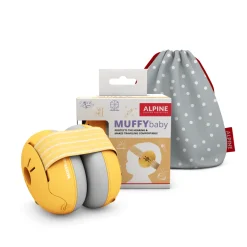 Kuulosuojaimet Muffy Baby 1-3 v. - Keltainen