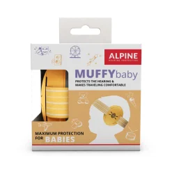 Kuulosuojaimet Muffy Baby 1-3 v. - Keltainen