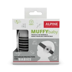 Kuulosuojaimet Muffy Baby 1-3 v. - Musta