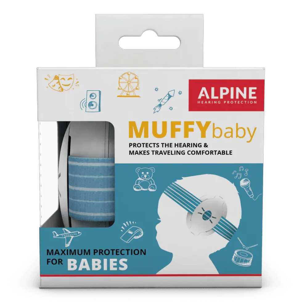 Kuulosuojaimet Muffy Baby 1-3 v. - Sininen