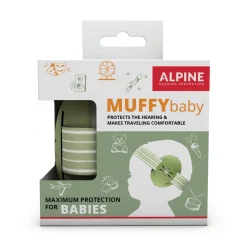 Kuulosuojaimet Muffy Baby 1-3 v. - Vihreä