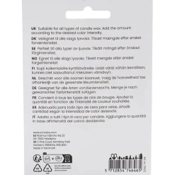 Kynttiläväri valamiseen - Keltainen, 5 gr.