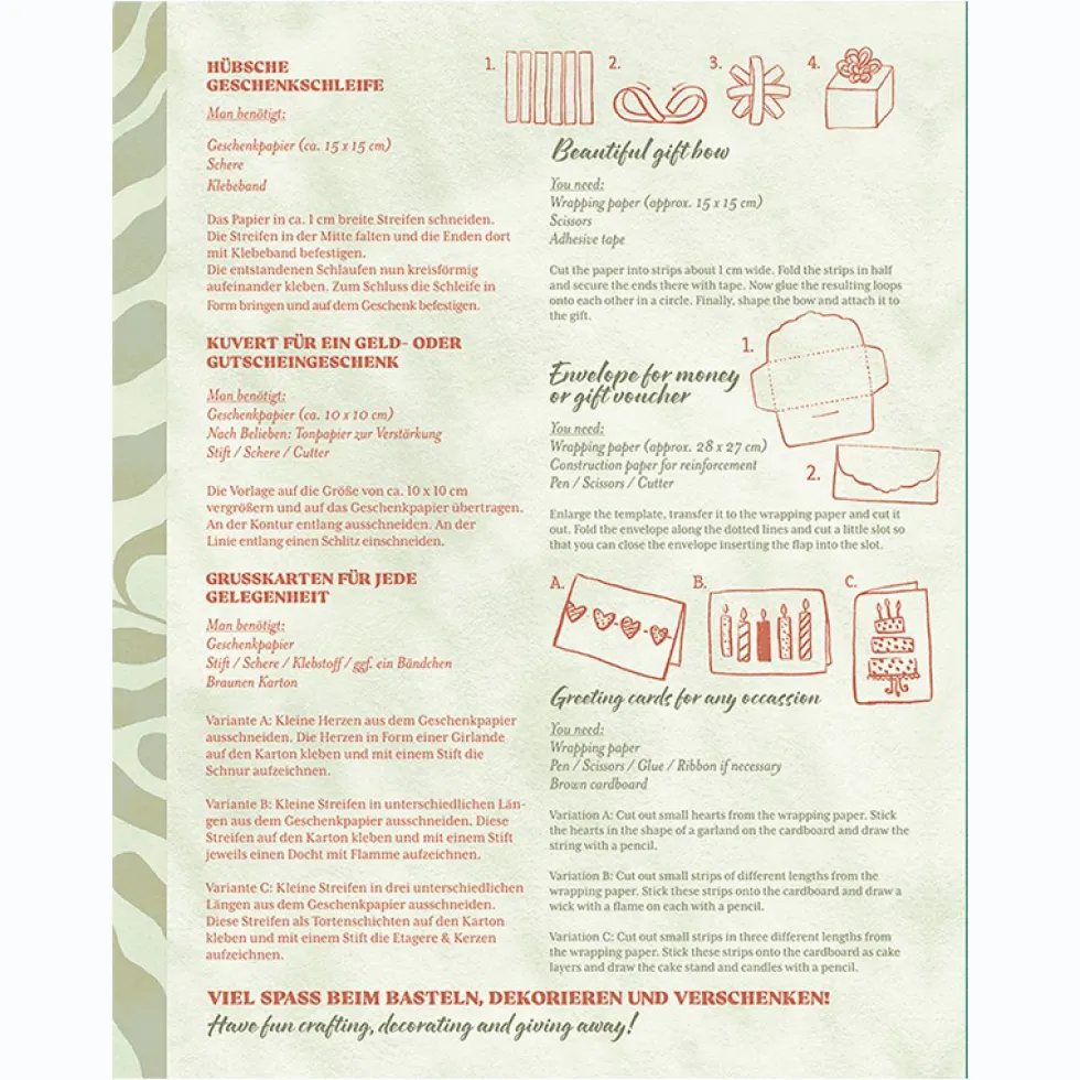 Lahjapaperikirja - Vuodenaikojen värit
