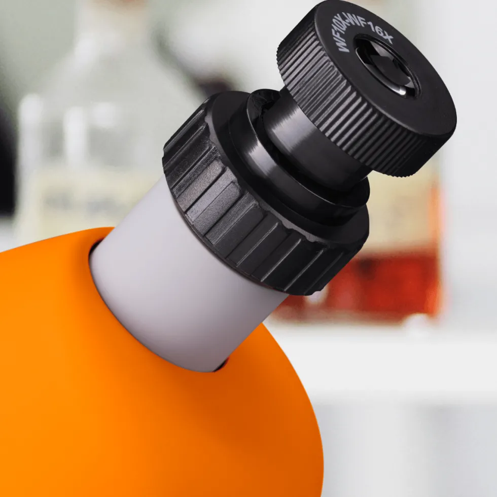 Lasten mikroskooppi LED, 40x-640x + tarvikkeet