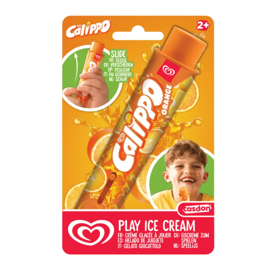Leikkijäätelö – Calippo Orange