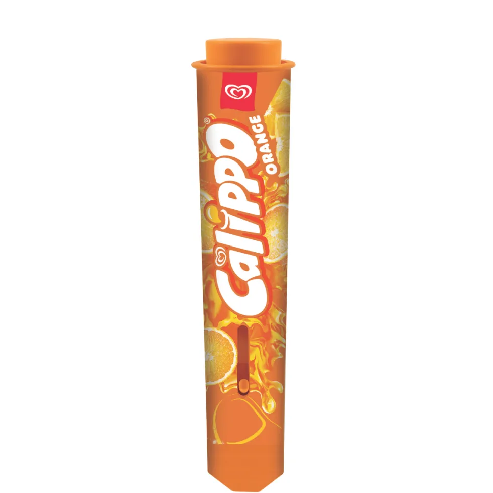 Leikkijäätelö – Calippo Orange