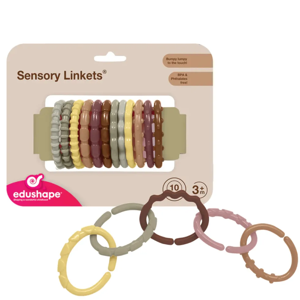 Leikkirenkaat - Boho Chic, 10 kpl