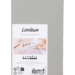 Linoleumilevy 10 x 15 cm, 2 kpl