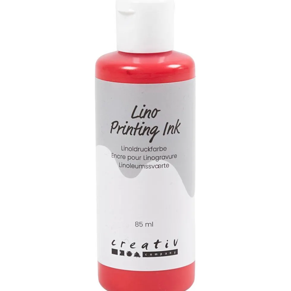 Linoleumiväri 85 ml - Punainen