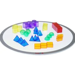 Läpinäkyvät geometriset muodot, 36 kpl