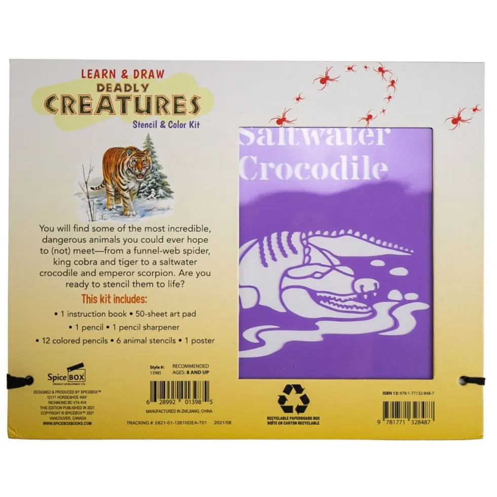 Luova askartelusetti – Deadly Creatures