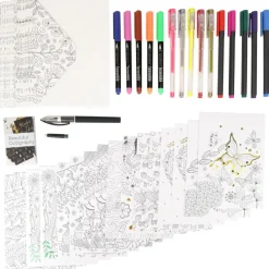Luova askartelusetti – Mindful Color & Gift
