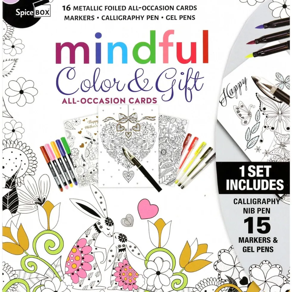 Luova askartelusetti – Mindful Color & Gift
